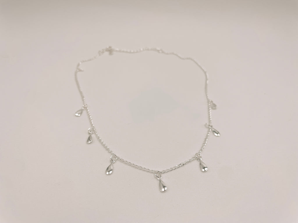 Colar Choker Gota Prata 925 image 2