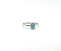 Anel Larimar Prata 925 image 0
