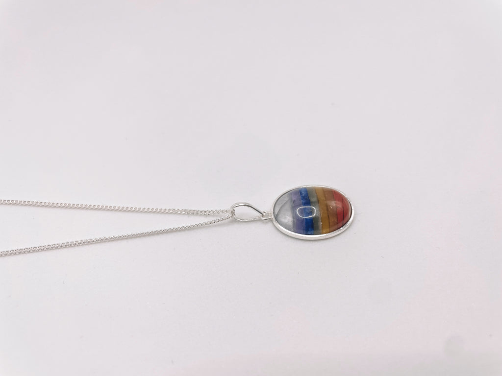 Colar 7 Chakras Prata 925 image 0
