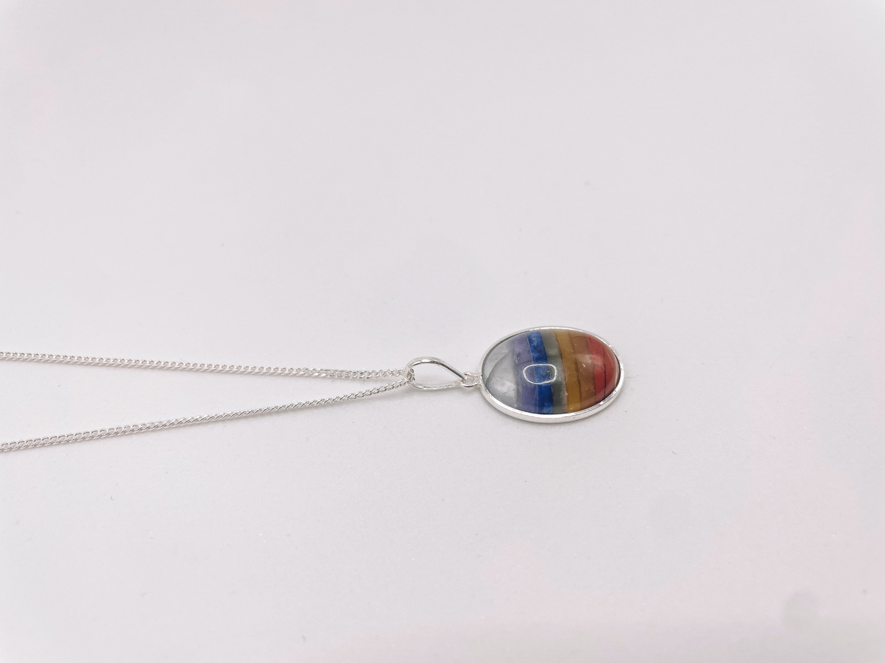 Colar 7 Chakras Prata 925 image 0