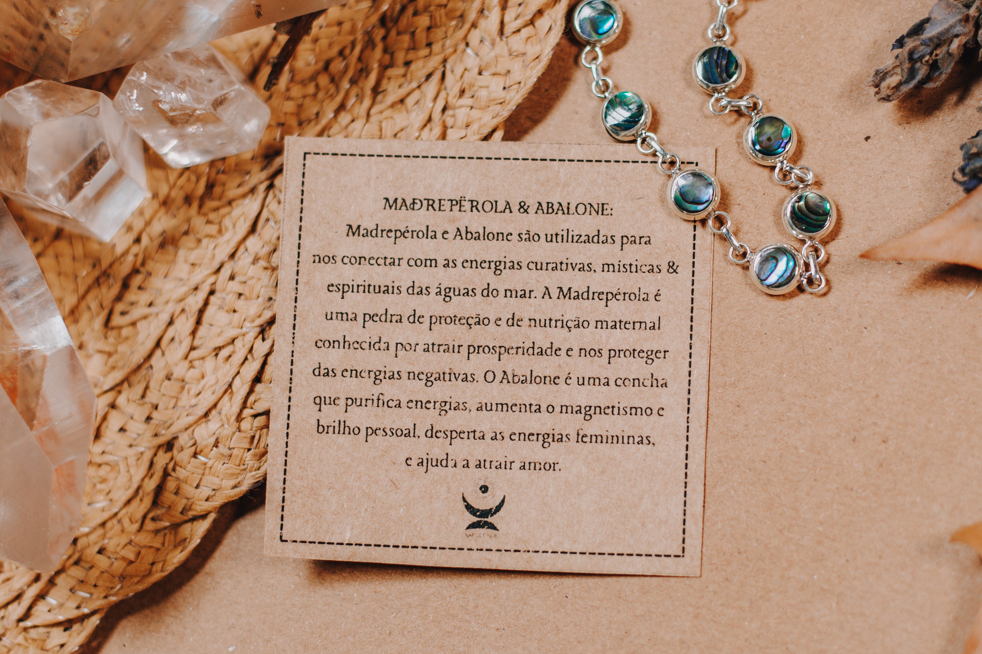 Pulseira Madrepérola e Abalone Dupla Face Prata 925 image 3