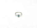 Anel Larimar Gota Prata 925 image 0