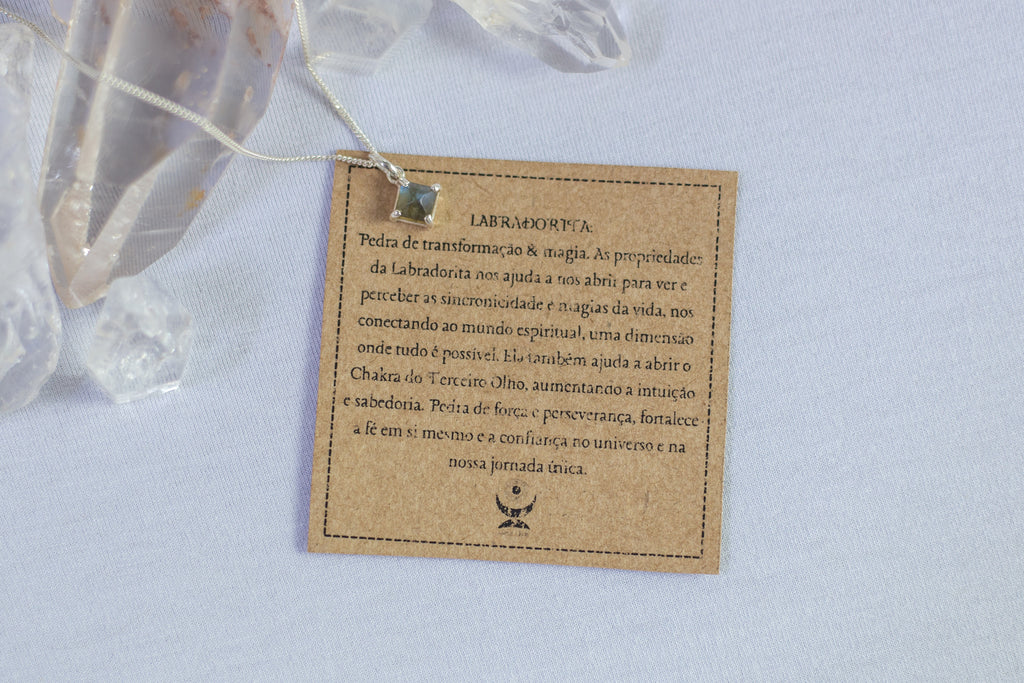 Colar de Labradorita Prata 925 image 3