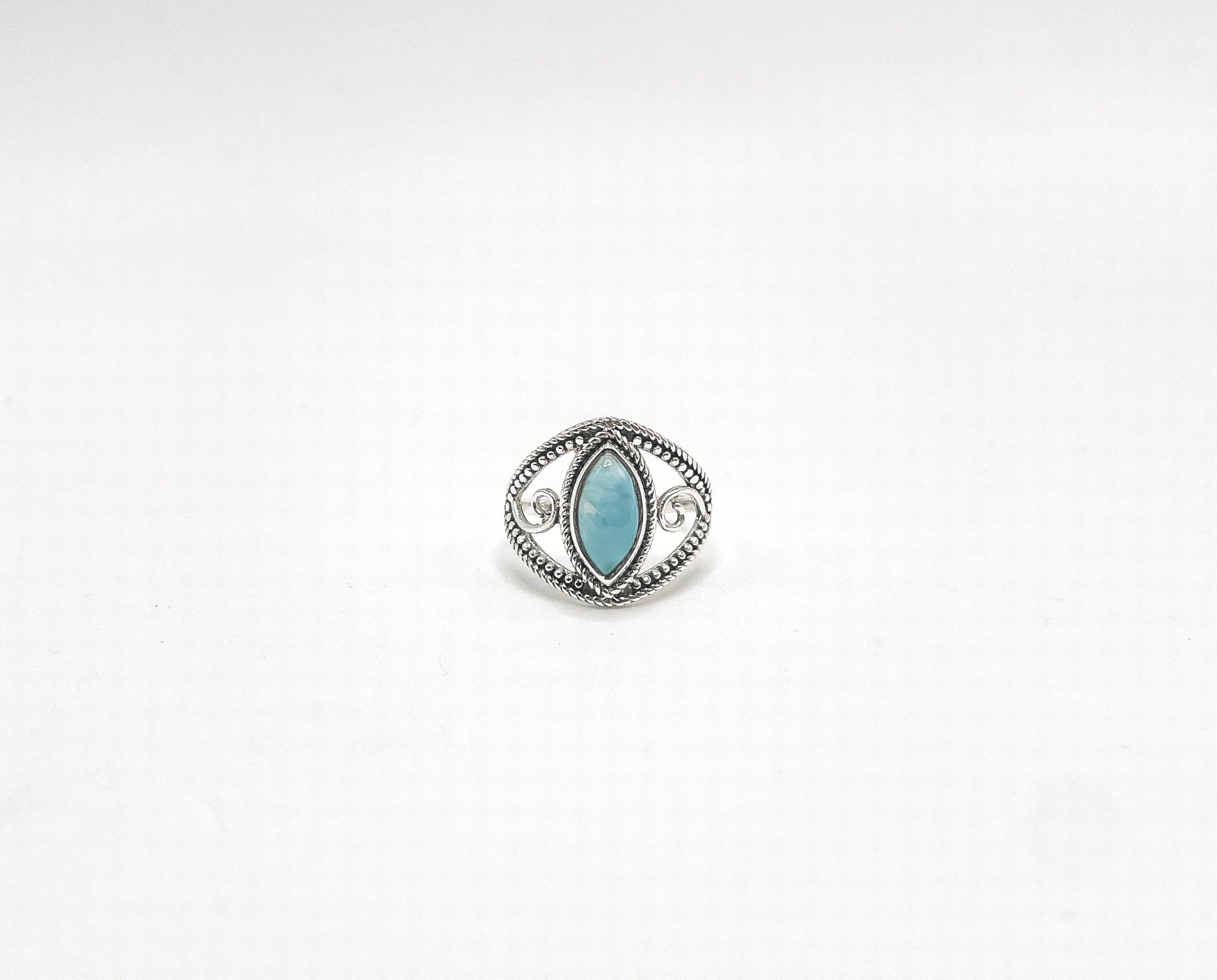 Anel Larimar Prata 925 image 0