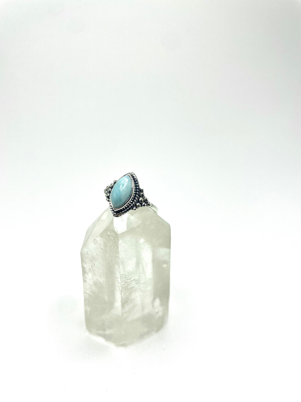 Anel Larimar Prata 925 image 5