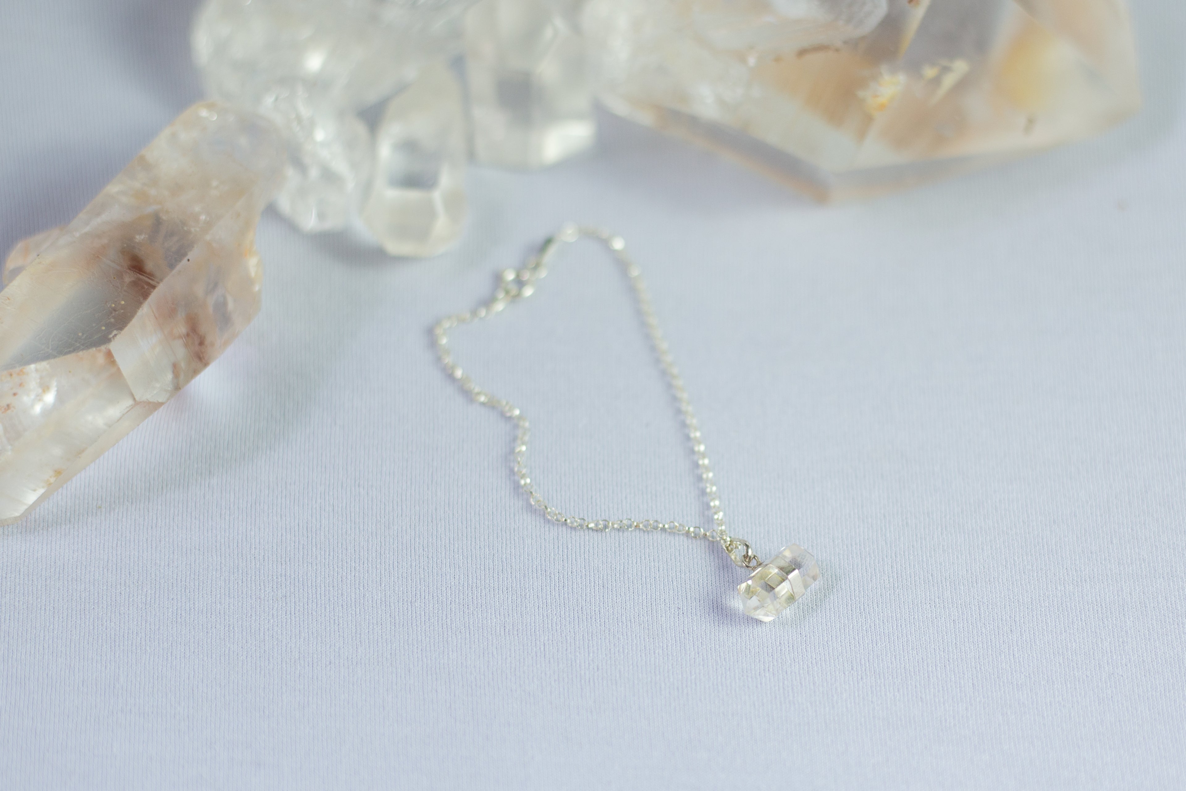 Pulseira Quartzo Transparente Prata 925 image 4