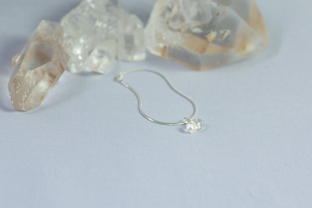 Pulseira Quartzo Transparente Prata 925 image 7