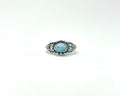 Anel Larimar Boho Prata 925 image 0
